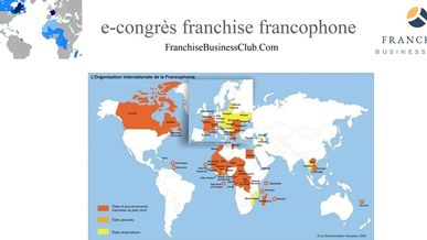 LE 1ER E-CONGRÈS DE LA FRANCHISE FRANCOPHONE A CONNU UN RÉEL SUCCÈS
